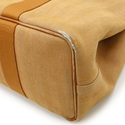 Hermes Valparaiso MM Valparaiso Tote Toile Chevron Canvas
