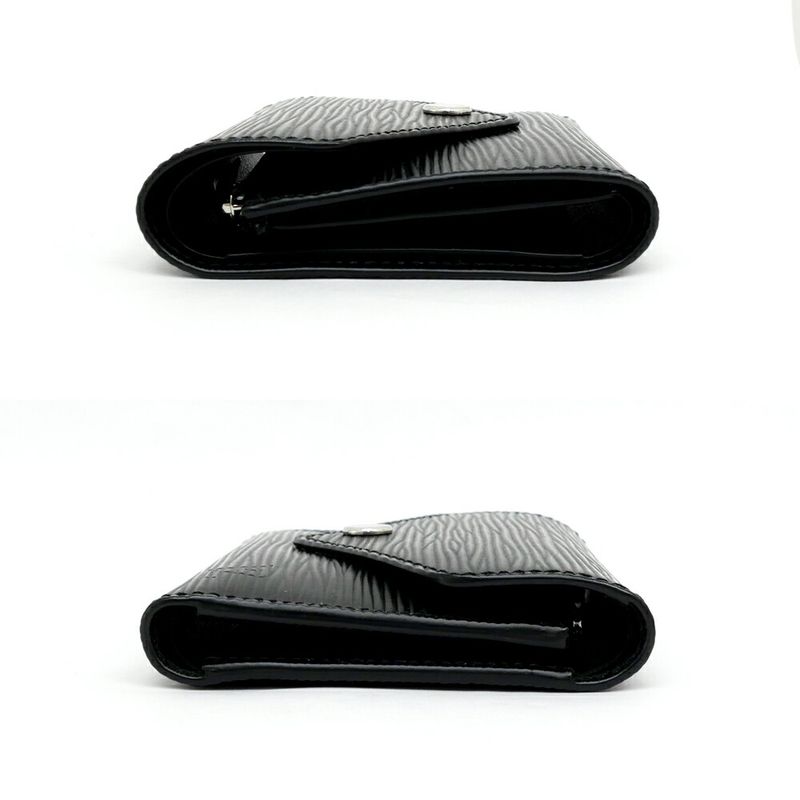 Louis Vuitton Portefeuille Victorine Epi Black Leather Wallet