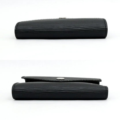 Louis Vuitton Portefeuille Victorine Epi Black Leather Wallet