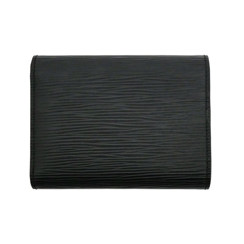 Louis Vuitton Portefeuille Victorine Epi Black Leather Wallet