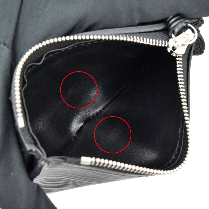 Louis Vuitton Portefeuille Victorine Epi Black Leather Wallet