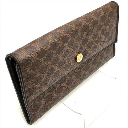 Celine Macadam Triomphe Wallet Brown