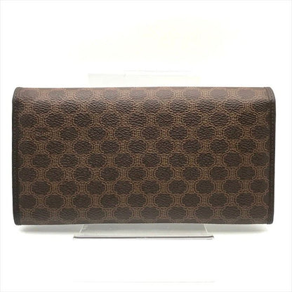 Celine Macadam Triomphe Wallet Brown