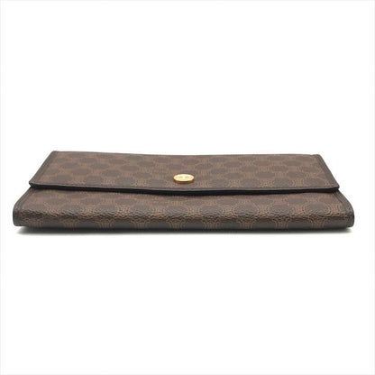 Celine Macadam Triomphe Wallet Brown