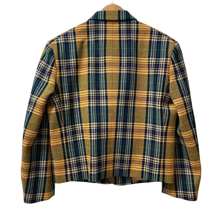 Gucci Metamorfosi Metamorphosis Check Rider's Design Terrace Jacket 46