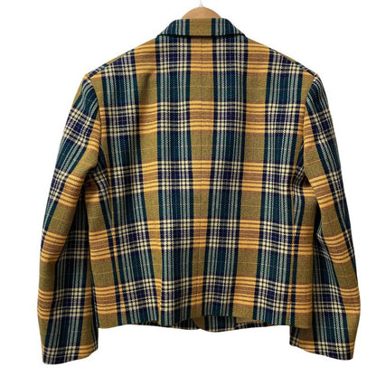 Gucci Metamorfosi Metamorphosis Check Rider's Design Terrace Jacket 46