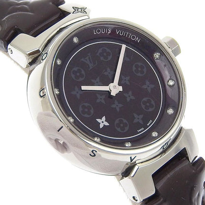 Louis Vuitton Tumble Disc Diamon PM Stainless Steel Monogram Vernis