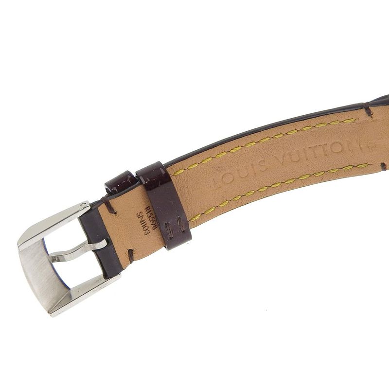 Louis Vuitton Tumble Disc Diamon PM Stainless Steel Monogram Vernis