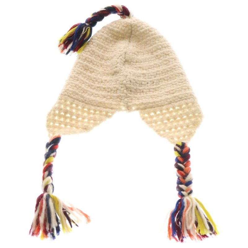 Gucci Knit Cap White Alpaca Wool