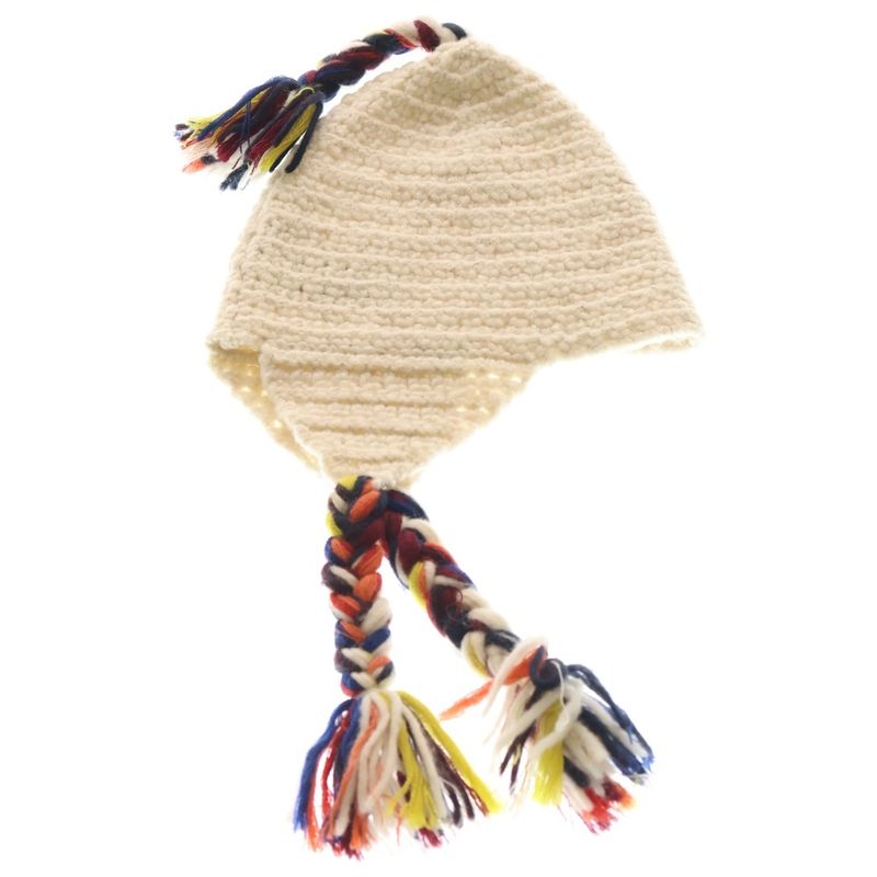 Gucci Knit Cap White Alpaca Wool