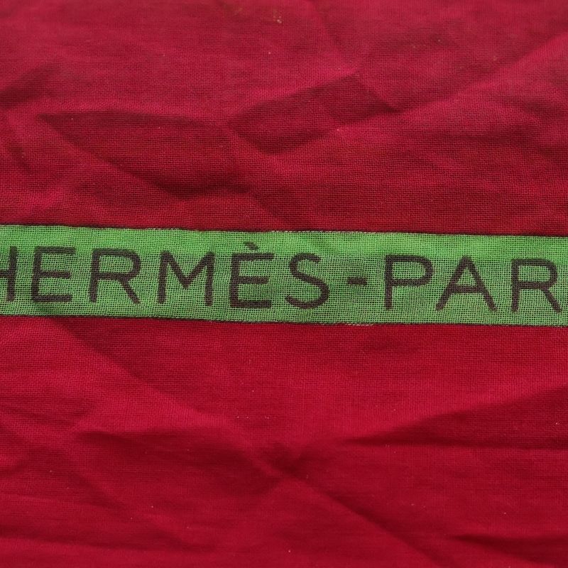 Hermes Butterfly Large Scarf Pink Green