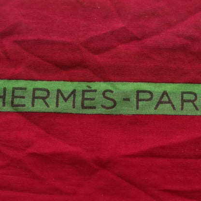 Hermes Butterfly Large Scarf Pink Green