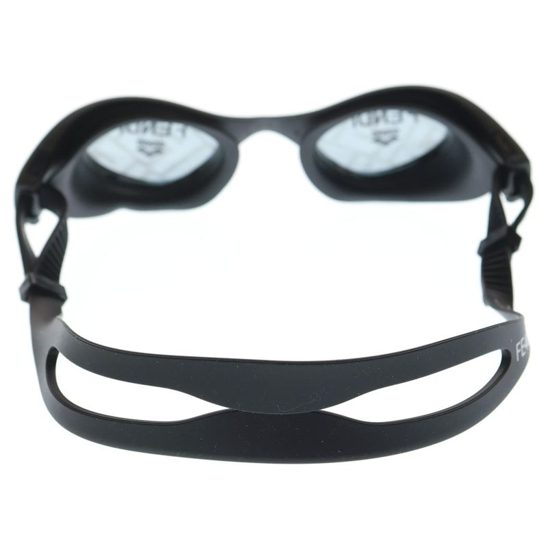 Fendi Arena Zucca Pattern Swim Cap Swimming Goggles Black Brown