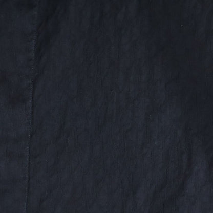 Dior Oak All Over Pattern Cotton Long Sleeve Shirt Black