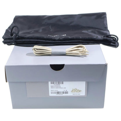 Balenciaga Triple S Logotype Low Cut Sneakers Beige Us9