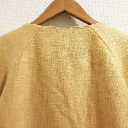 Fendi Short Sleeve No Color Coat 38 Beige