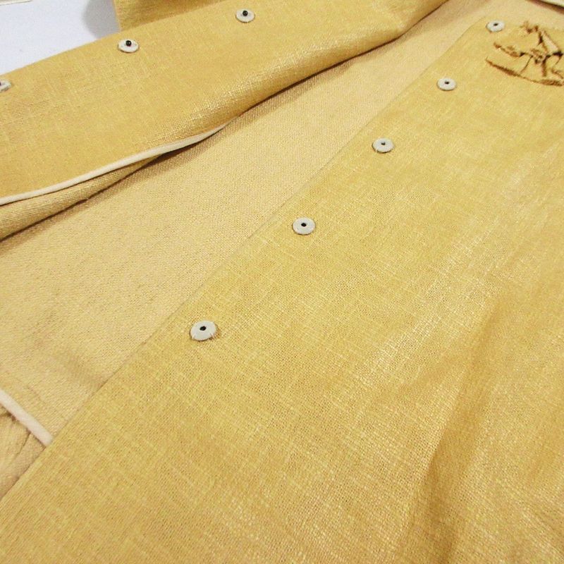 Fendi Short Sleeve No Color Coat 38 Beige