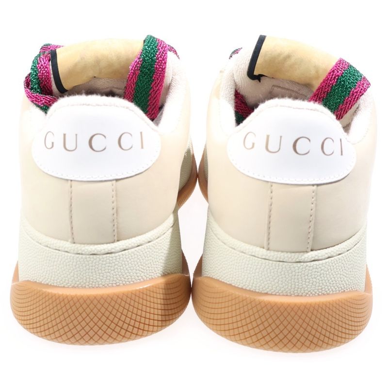 Gucci Screener Sneaker GG Canvas Screener Sneaker Low Cut Beige