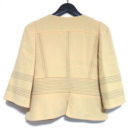 Fendi Fusleeve Design Jacket 40 Yellow