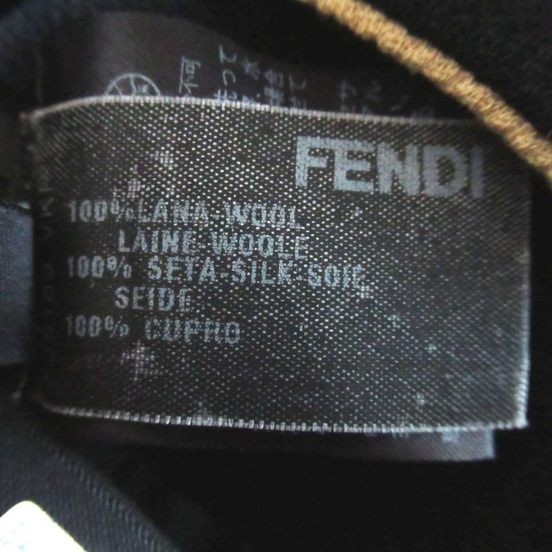Fendi Fusleeve Design Jacket 40 Yellow