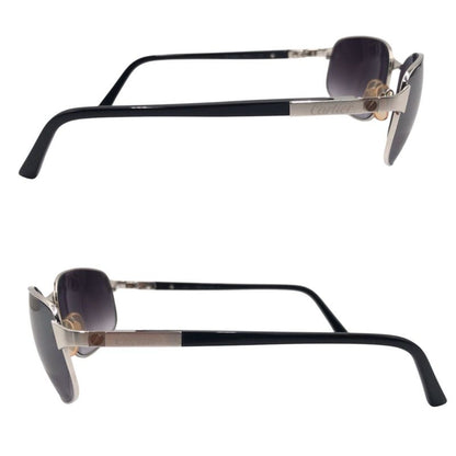 Cartier Santos Silver Black Plastic