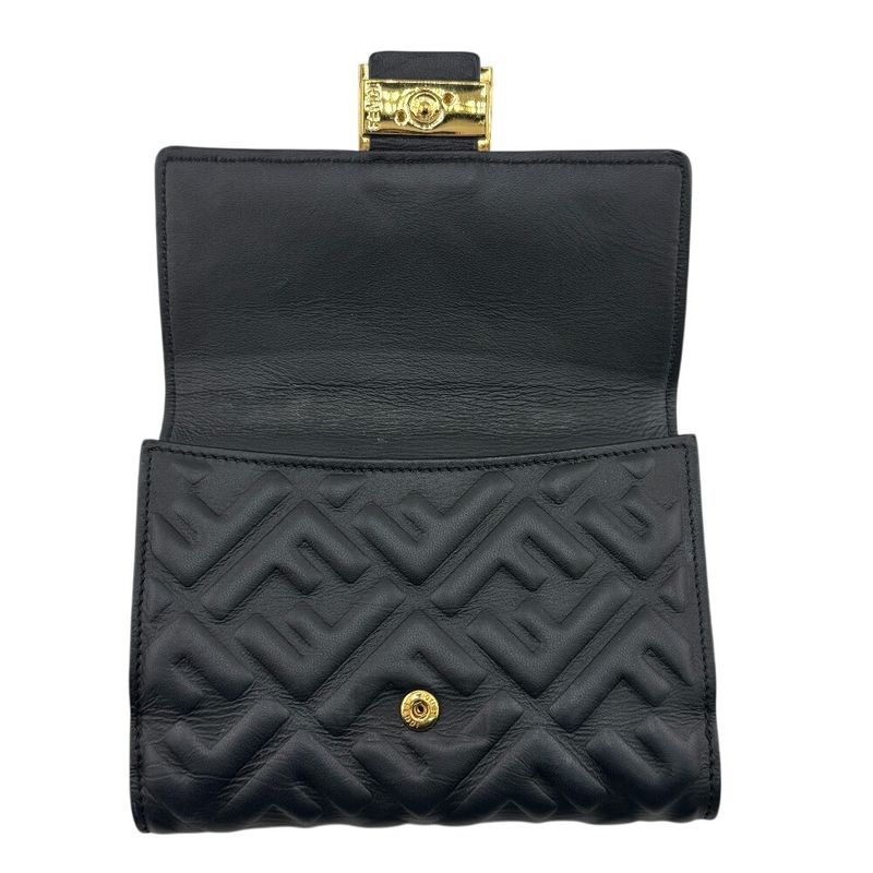 Fendi Hook Baguette Bifold Wallet