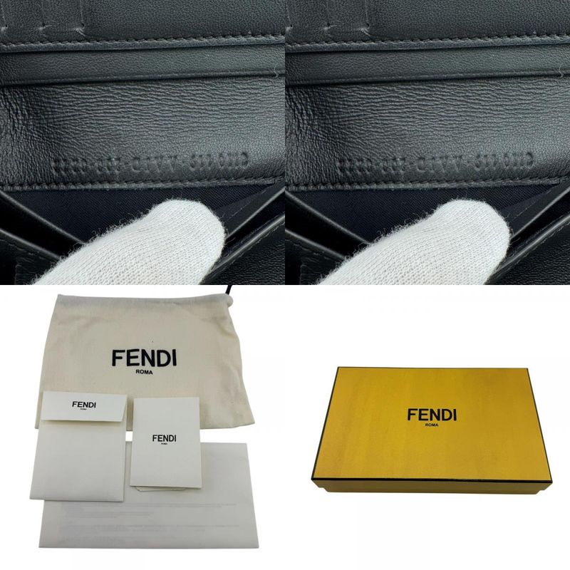 Fendi Hook Baguette Bifold Wallet