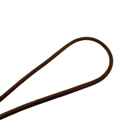 Hermes Necklace Leather Brown