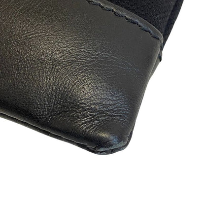 Balenciaga Navy Clip M Clutch