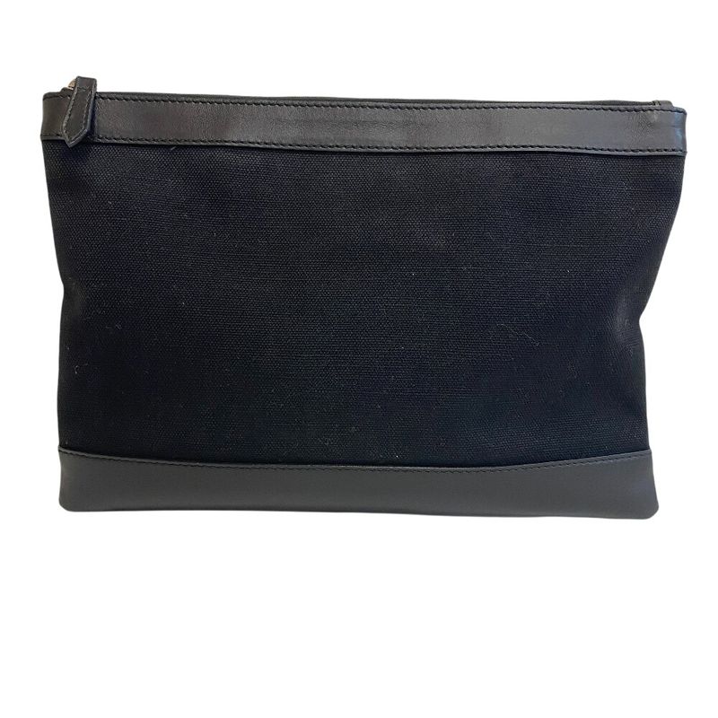 Balenciaga Navy Clip M Clutch