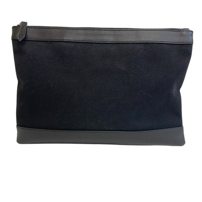 Balenciaga Navy Clip M Clutch