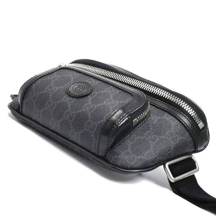 Gucci Interlocking Body Bag Black