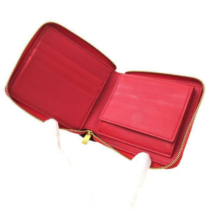 Celine Zip Wallet Red