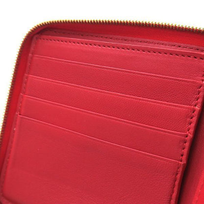 Celine Zip Wallet Red