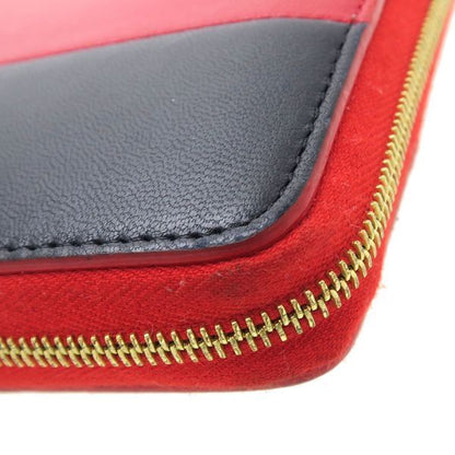 Celine Zip Wallet Red