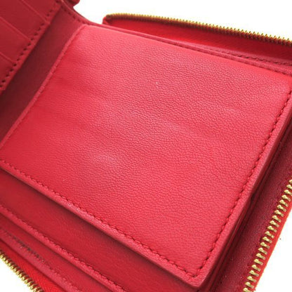 Celine Zip Wallet Red