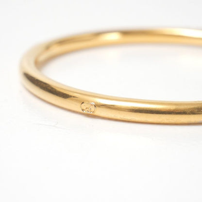 Gucci Bangle GG Bracelet Leather Gold