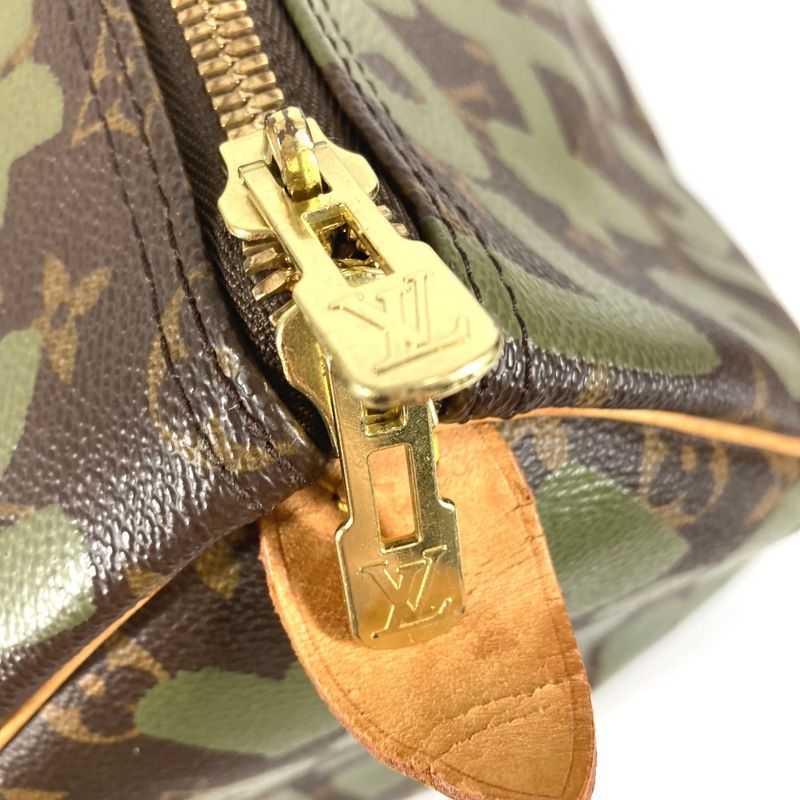 Louis Vuitton Boston Bag Keepall 50 Monogram Graffiti Canvas