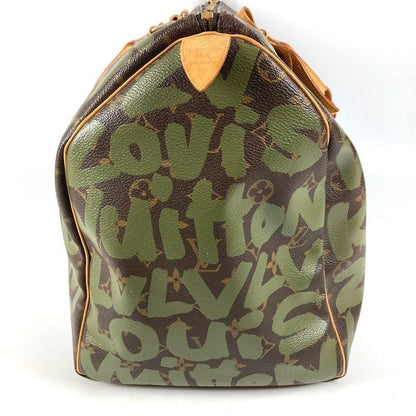 Louis Vuitton Boston Bag Keepall 50 Monogram Graffiti Canvas