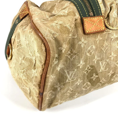 Louis Vuitton Shoulder Bag Squirrel Monogram Denim Khaki