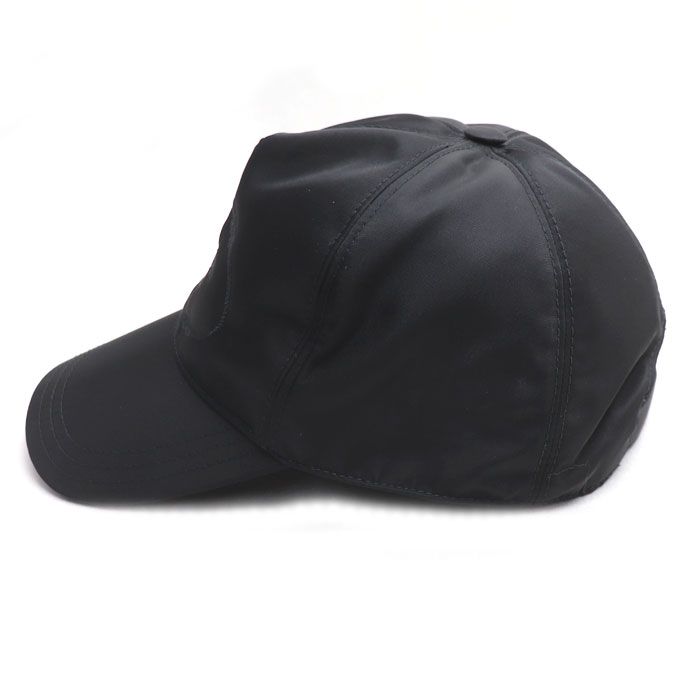 Prada Re-Nylon Baseball Cap Black M