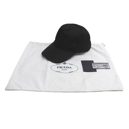 Prada Re-Nylon Baseball Cap Black M