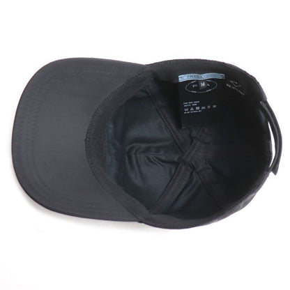 Prada Re-Nylon Baseball Cap Black M