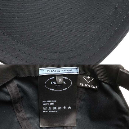 Prada Re-Nylon Baseball Cap Black M