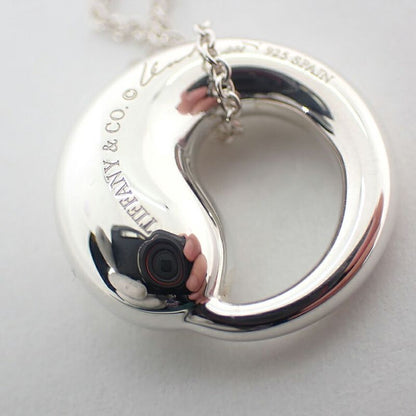 Tiffany & Co. 925 Eternal Circle Pendant Necklace