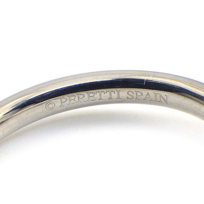 Tiffany & Co. Ring Cubed Band Points Diamond 18K White Gold