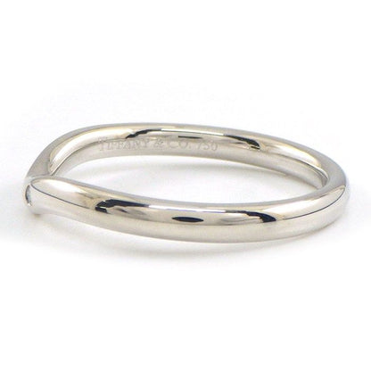 Tiffany & Co. Ring Cubed Band Points Diamond 18K White Gold