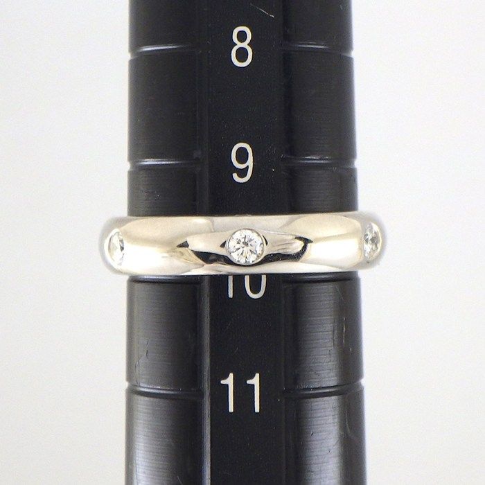 Cartier Ring Stella Point Diamond 18K White Gold 50