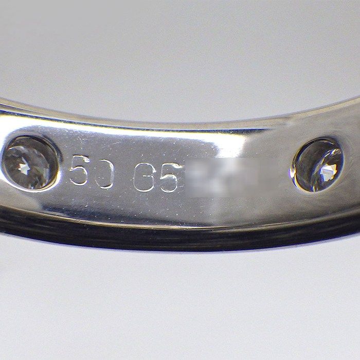 Cartier Ring Stella Point Diamond 18K White Gold 50