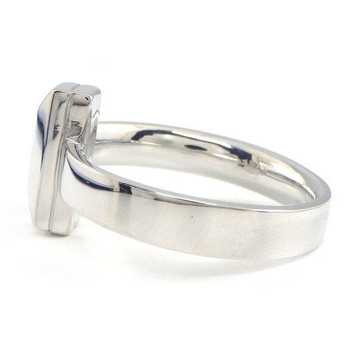 Tiffany & Co. Ring T One Wide 18K White Gold